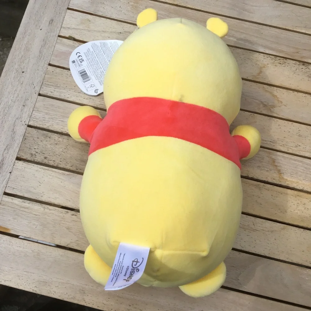 Disney Yellow & Red Winnie the Pooh Plush